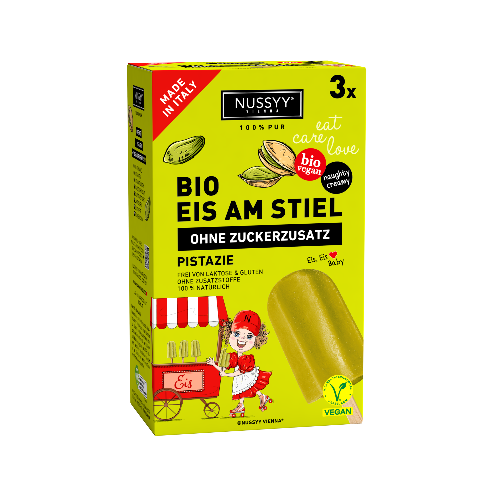 BIO EIS AM STIEL - PISTAZIE - NUSSYY®