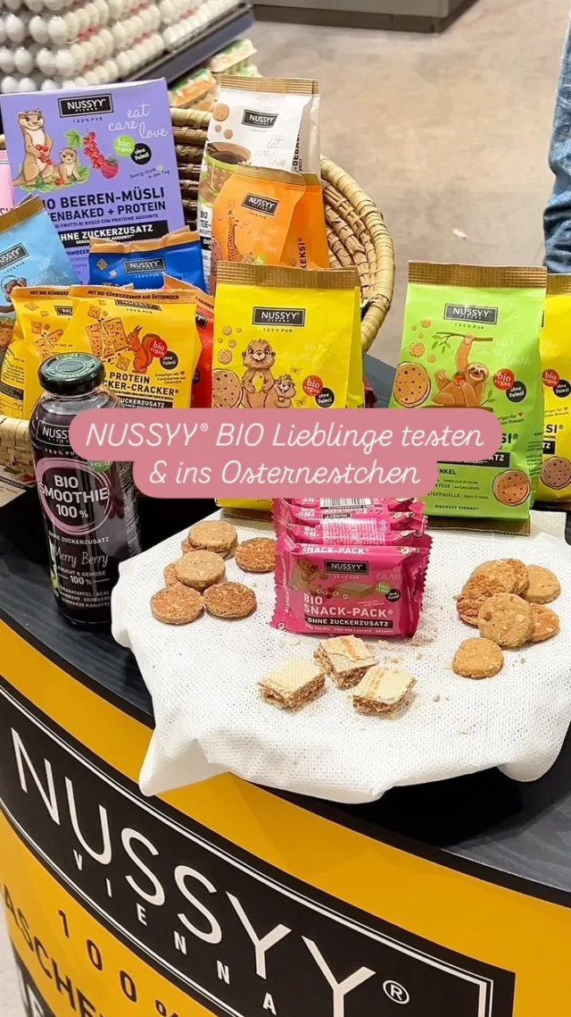 🐰 Du willst Wiens buntesten Snack ins Osternest packen – und vorher schon mal selbst naschen?
Dann hüpf doch morgen bei unserer Verkostung bei @spar_oesterreich vorbei!

🗓️ Freitag 18.04.2025, 12:00 - 18:00
📍SPAR Gourmet 1090, Nußdorfer Markthalle
Nußdorferstraße 22, 1090 Wien

#NUSSYY #BIO #veganleben #veganersnack #ostertipp #osternest